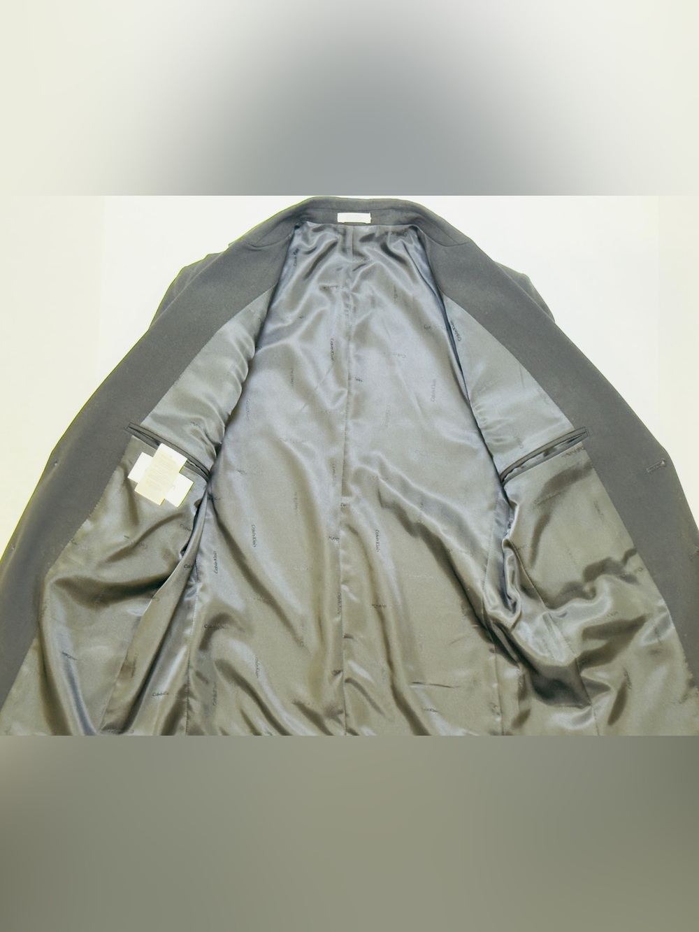 Calvin Klein Young Boy Black Two-Button Sport Coat Blazer Slim Fit size 14 - Picture 10 of 10
